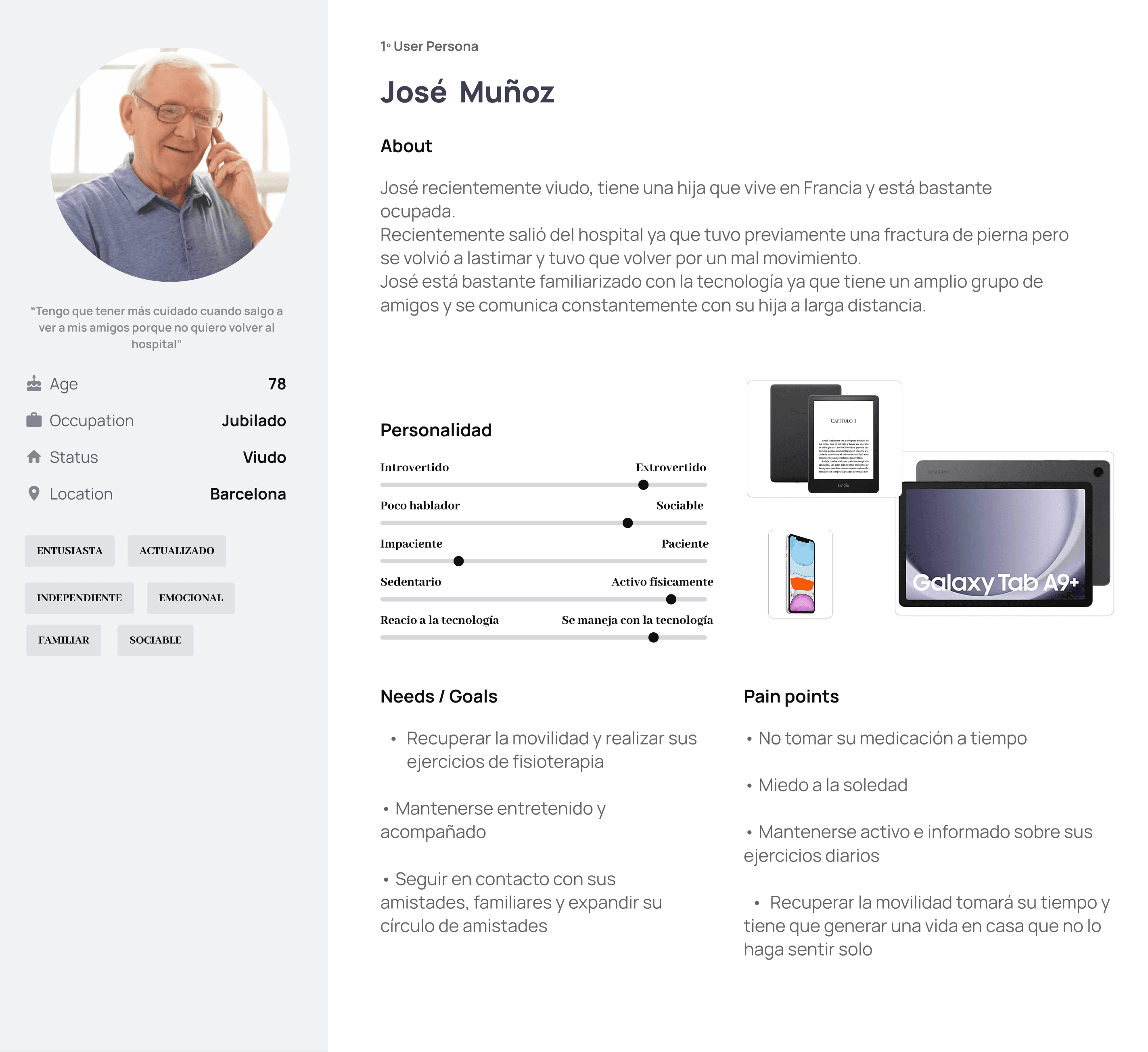 Jose user persona
